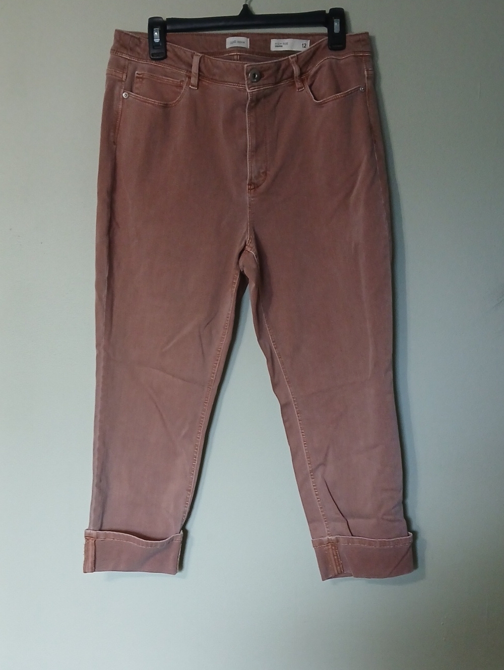 J. Jill High Rise Cropped Jeans Size 12